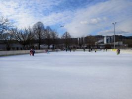 Eislaufen im Jänner
